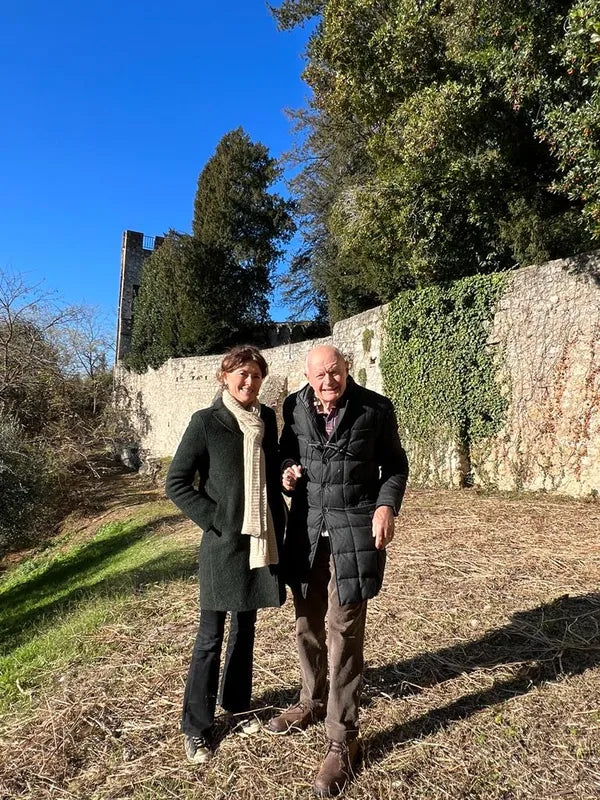 Antiche mura vicino all’uliveto Riva di Conegliano
